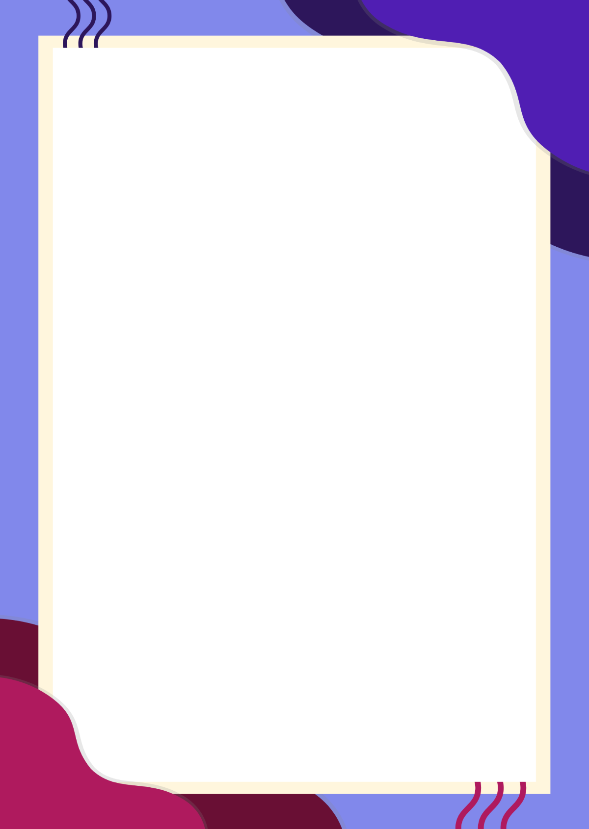 Front Page Design For Project Printable