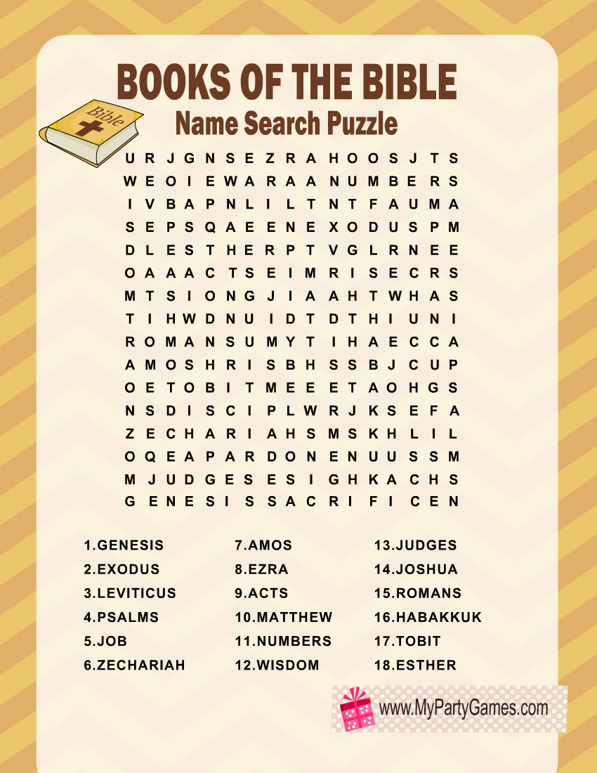 Bible Puzzles Printable Free