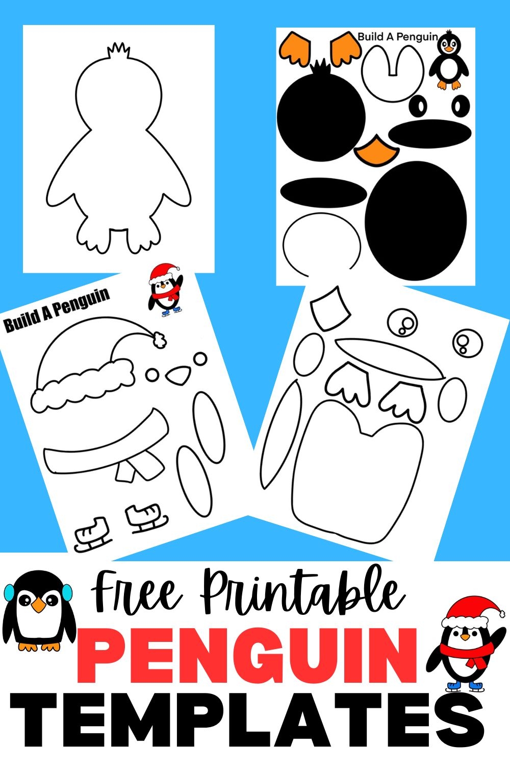 Free Penguin Template Printable