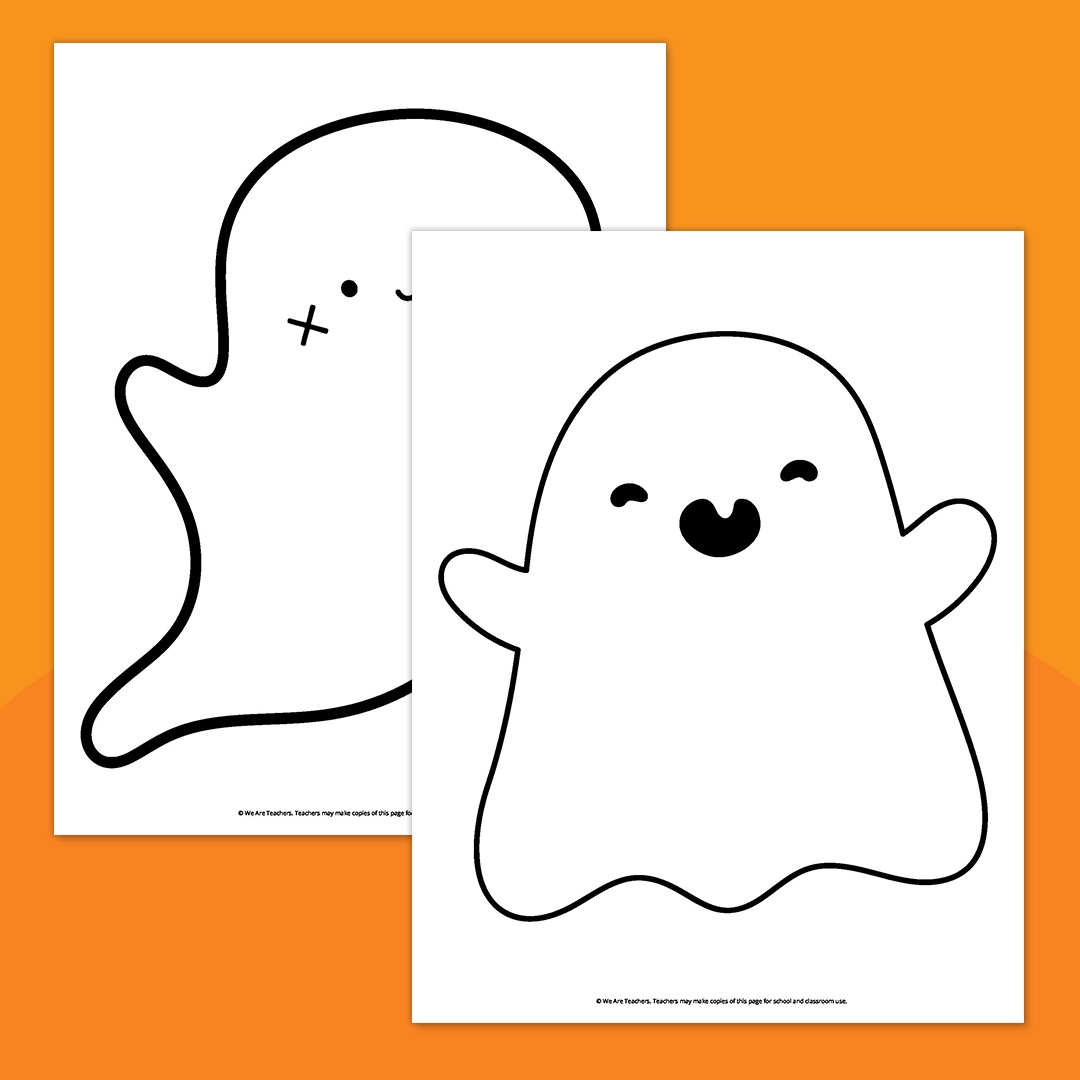 Ghost Template Printable