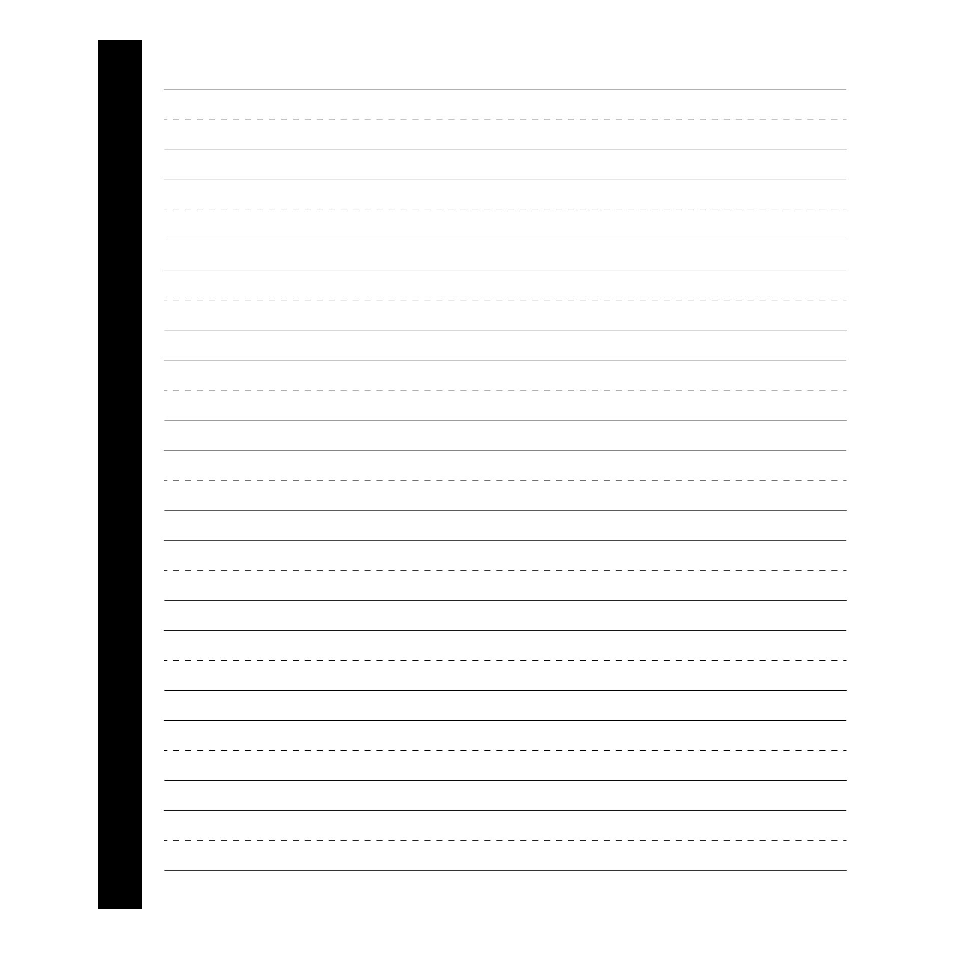 1st Grade Writing Paper Printable