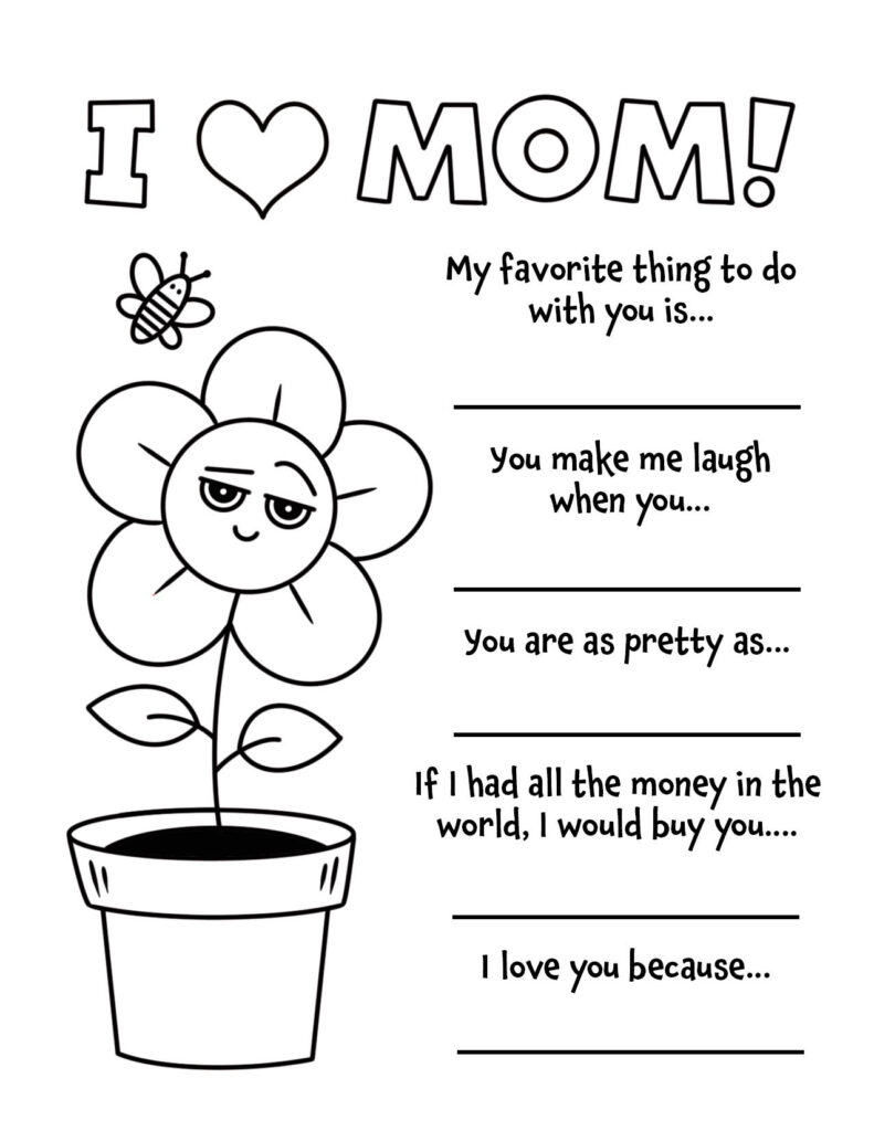 Free Printable Mothers Cute Mothers Day Crafts For Kids Day Crafts 