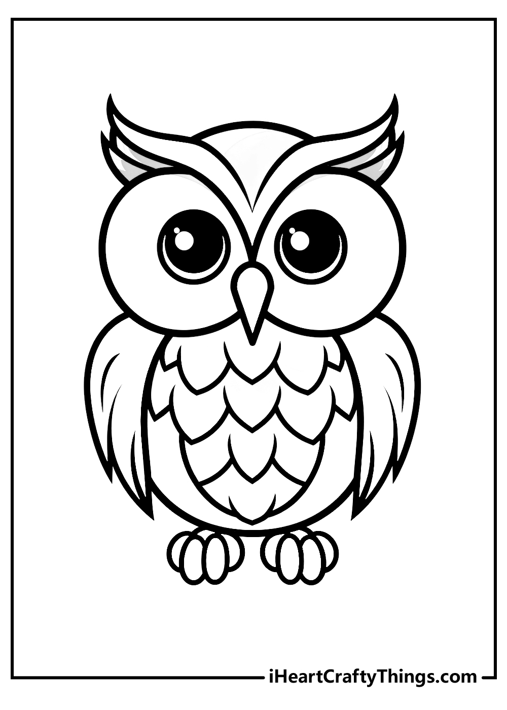Free Owl Template Printable
