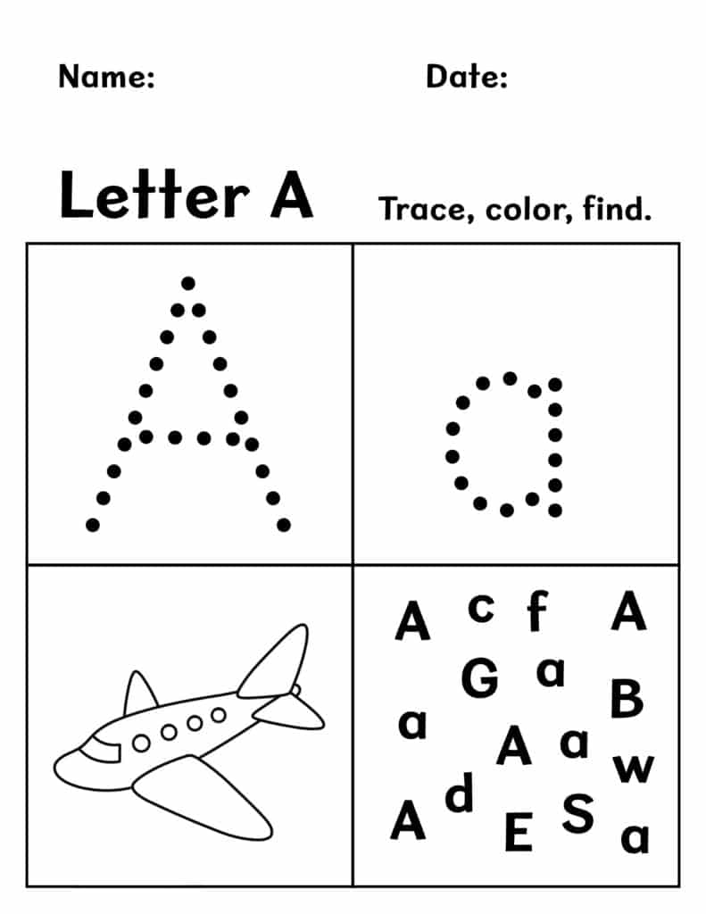 Preschool Worksheets Printables