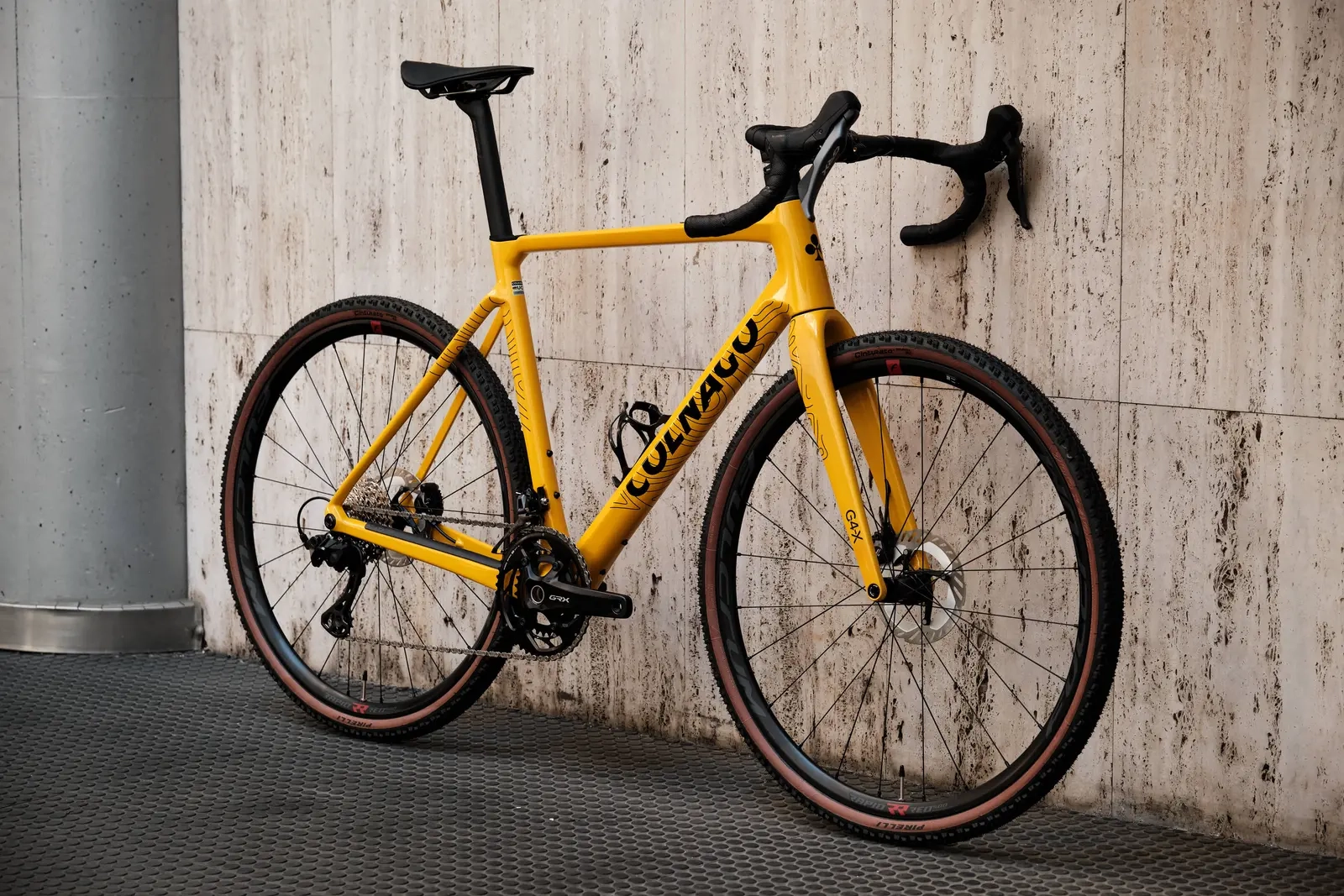 G4 X 2026 Shimano GRX RX820 2x Yellow 540 Complete Bicycle