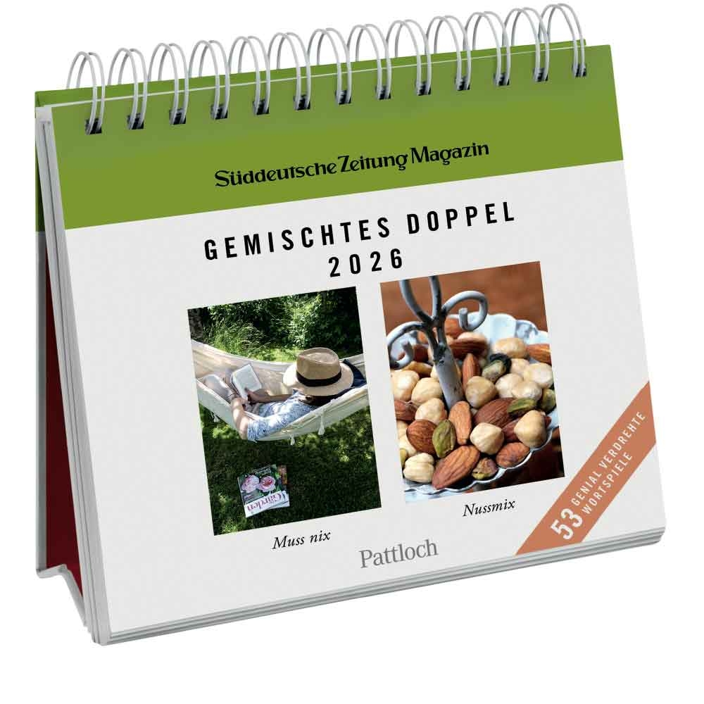 Gemischtes Doppel Postkartenkalender 2026 SZ Erleben