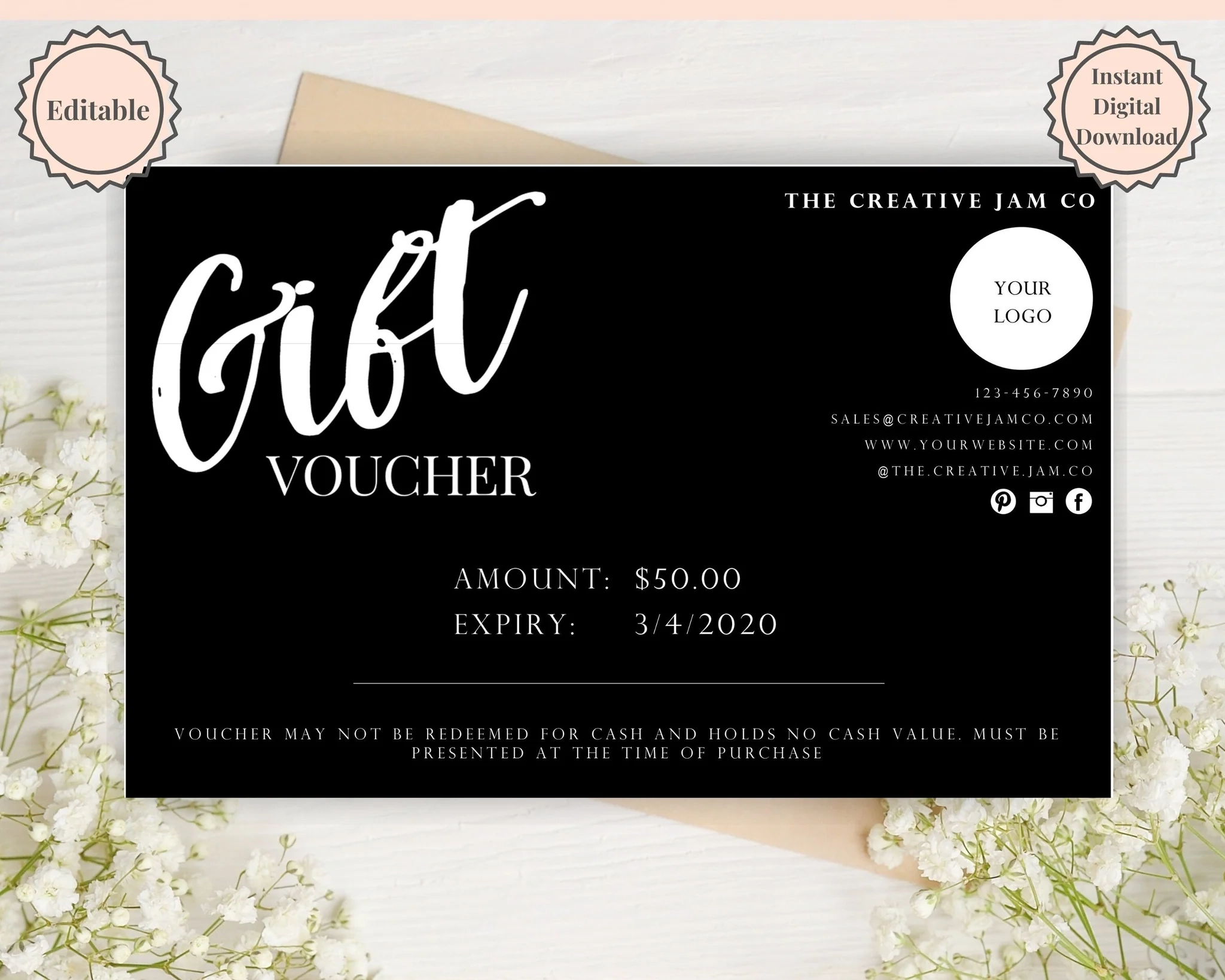 Gift Certificate Design Ideas