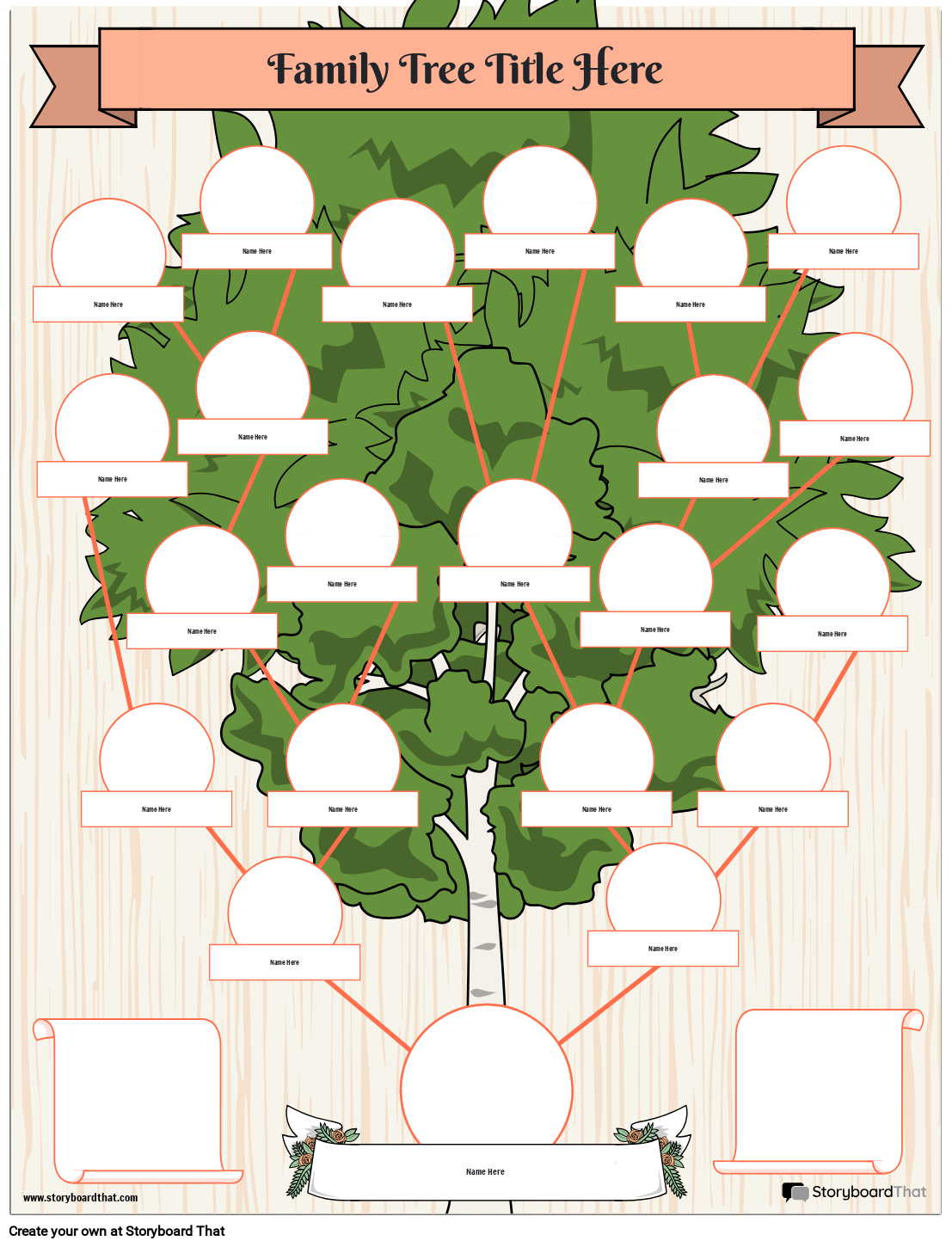 Family Tree Templates Printable