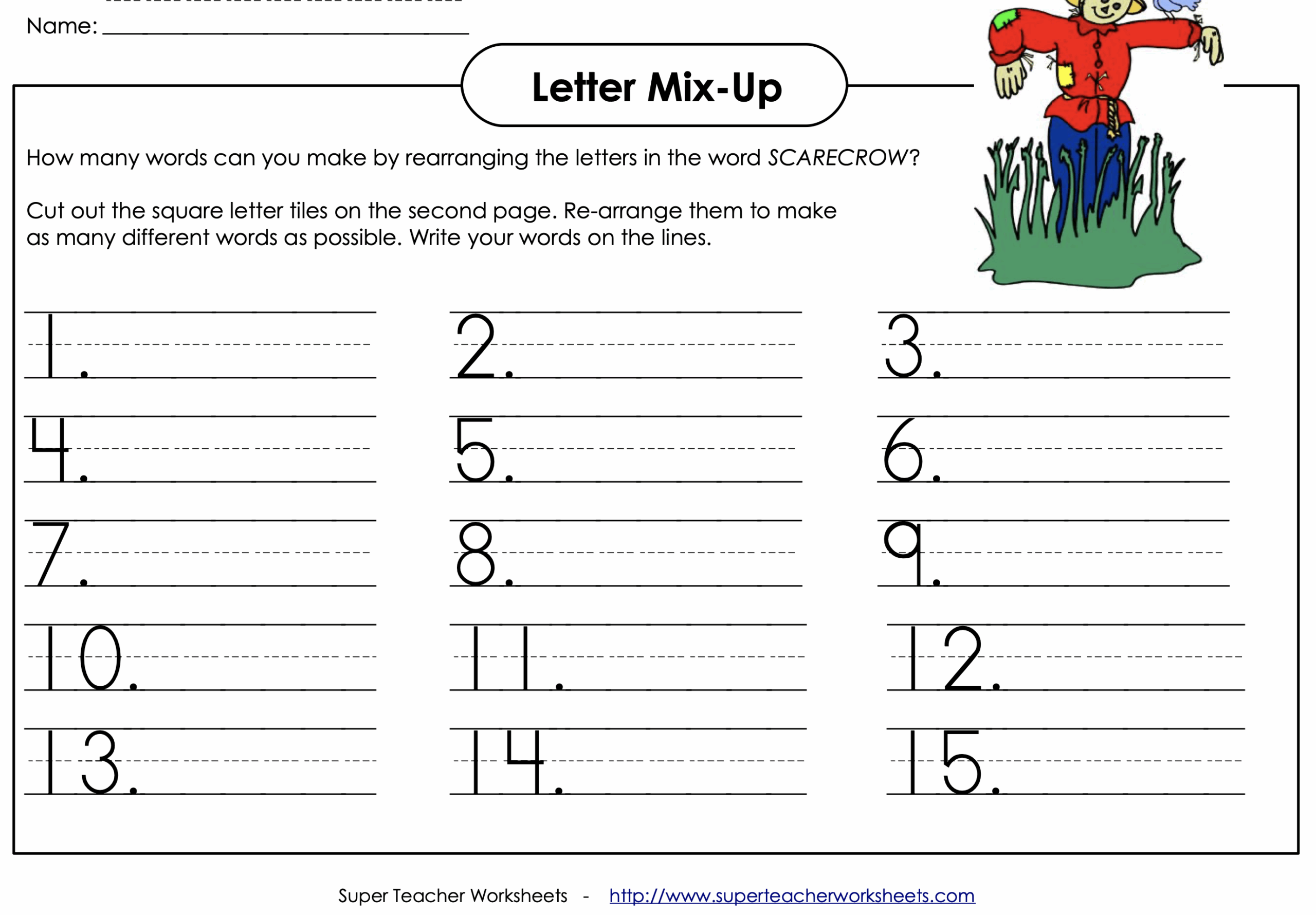 Homeschool Printables From SuperTeacherWorksheets Quiet In 