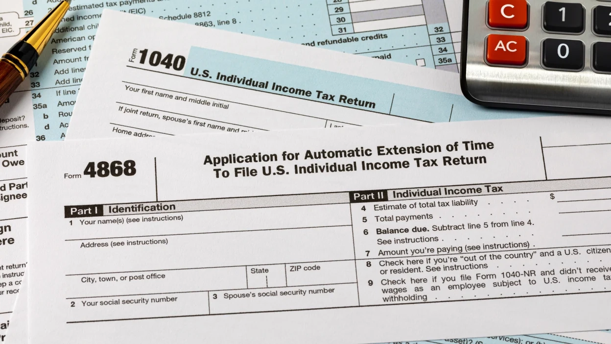 Irs Form Number For Filing Extension