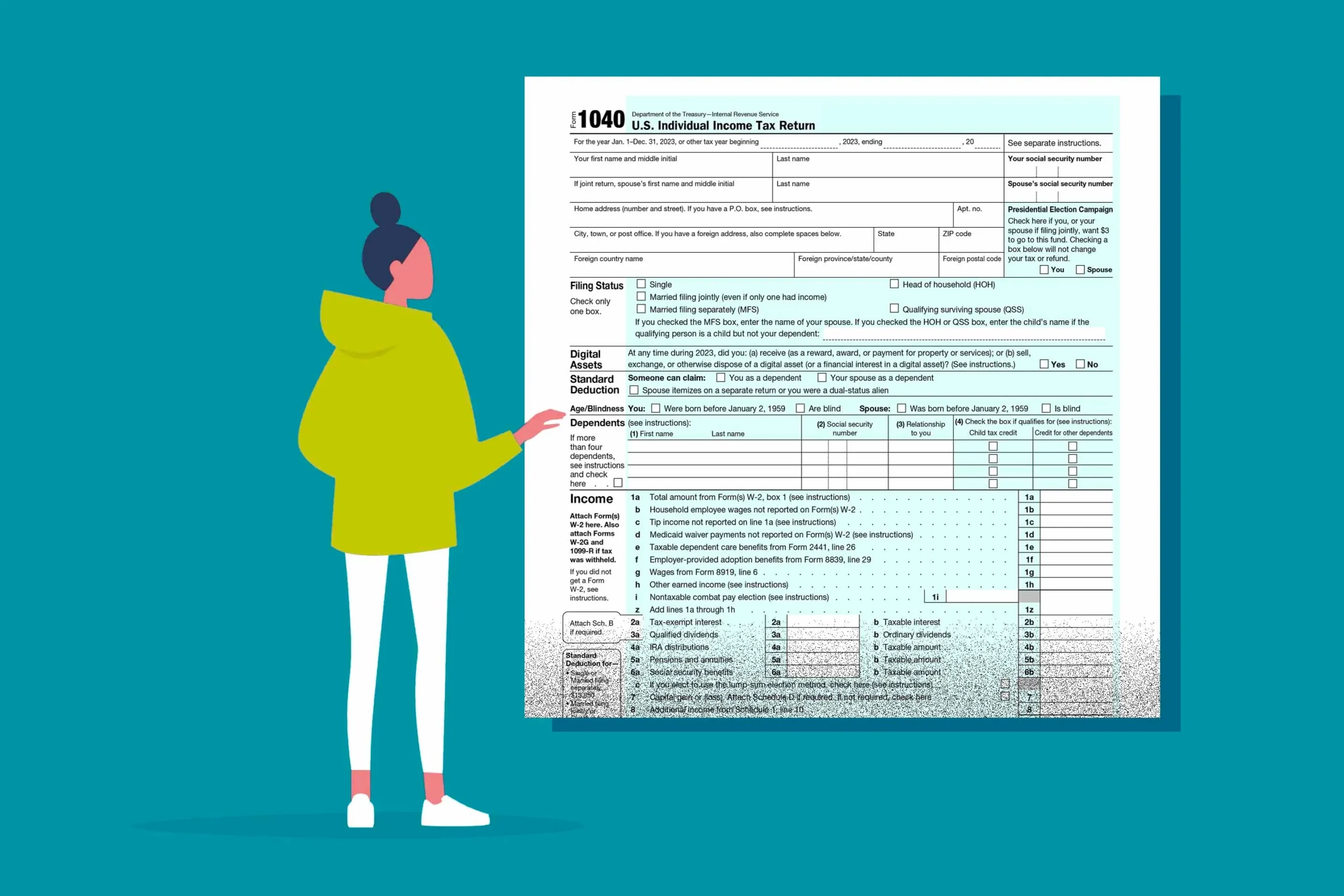 Printable Form 1040-Es 2026