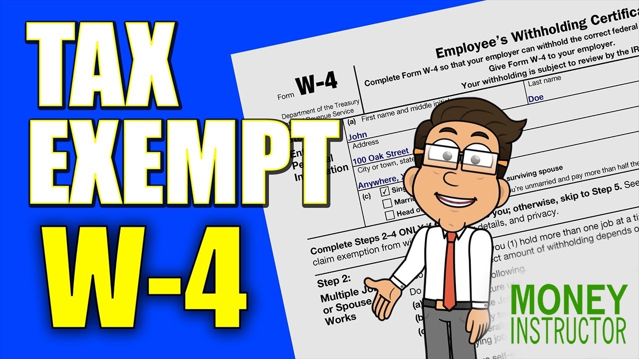 How To Fill Out An Exempt W4 Form 2024 Money Instructor