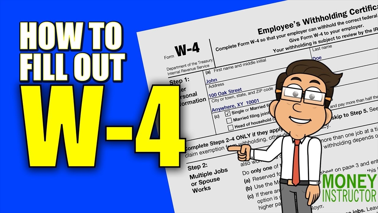 W4 Fillable Form 2026