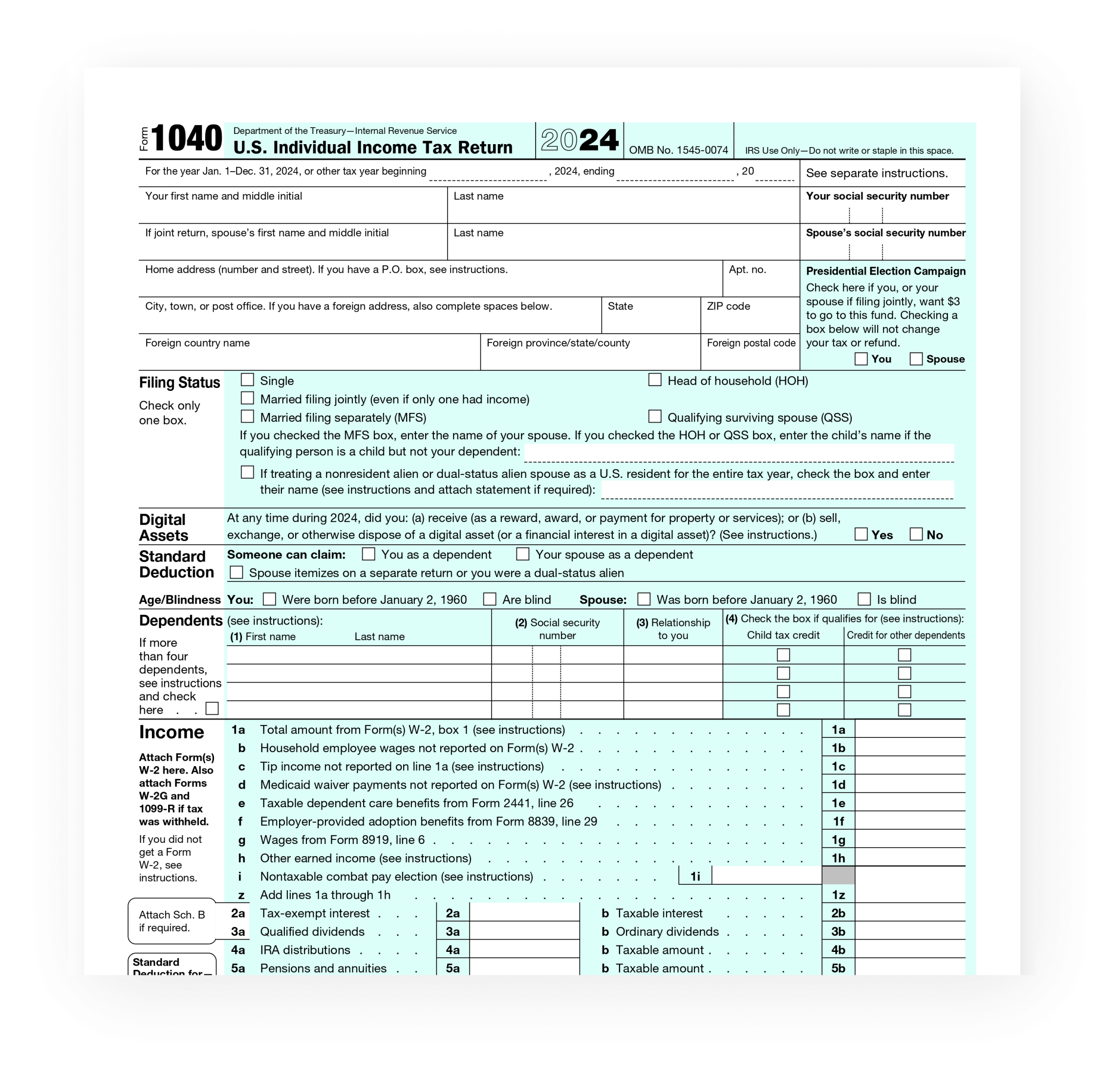Irs Forms Online Free