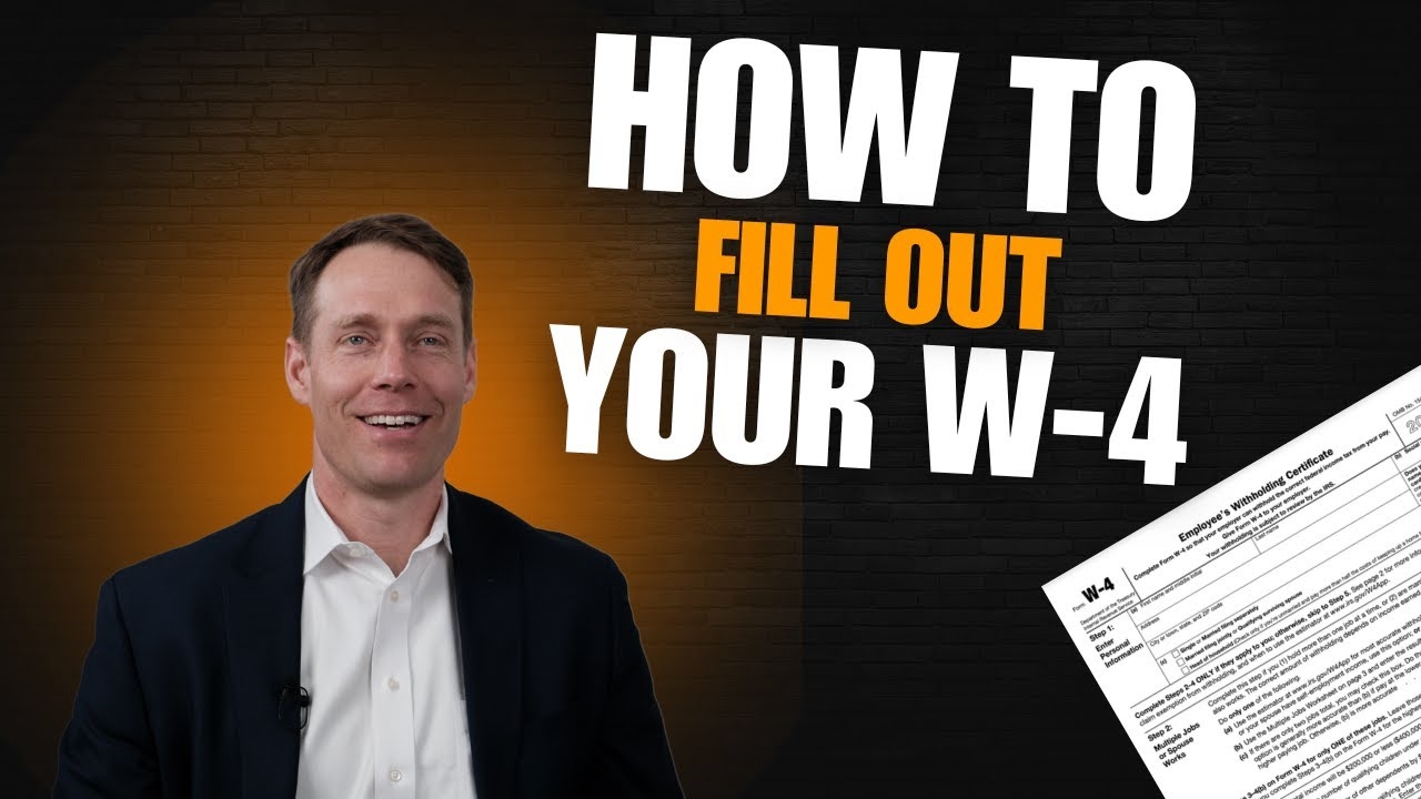 How To Fill Out Your W 4 The Right Way Step by Step Guide 