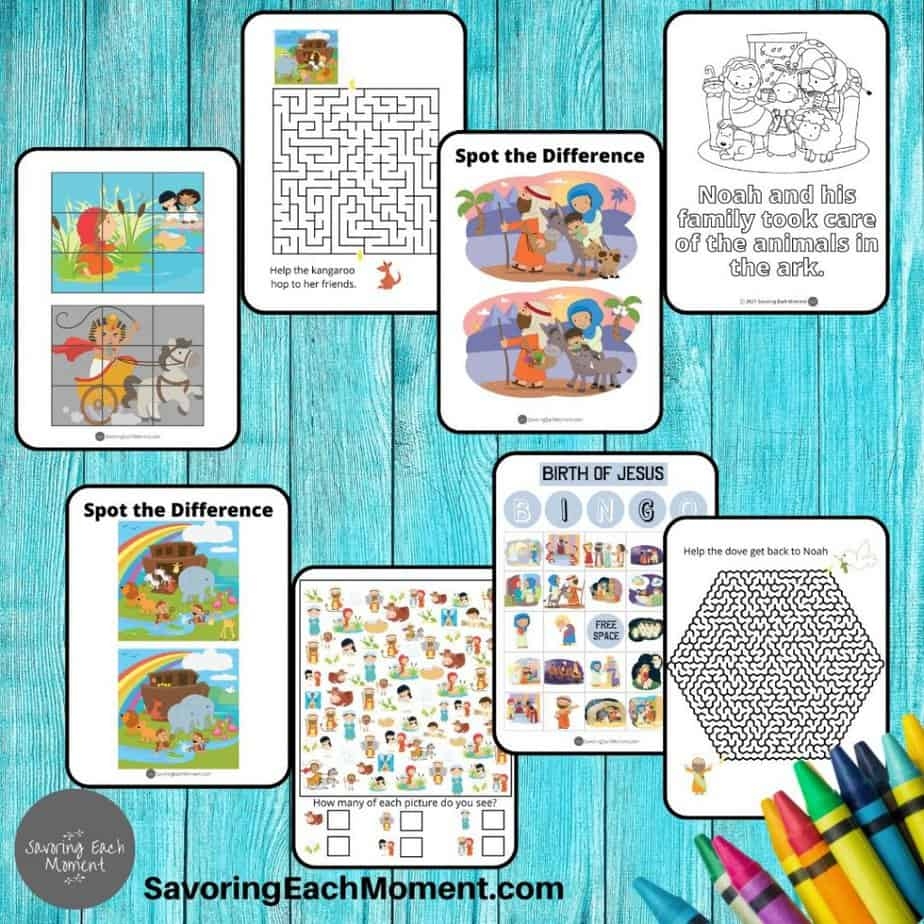 Free Printable Religious Worksheets For Kids