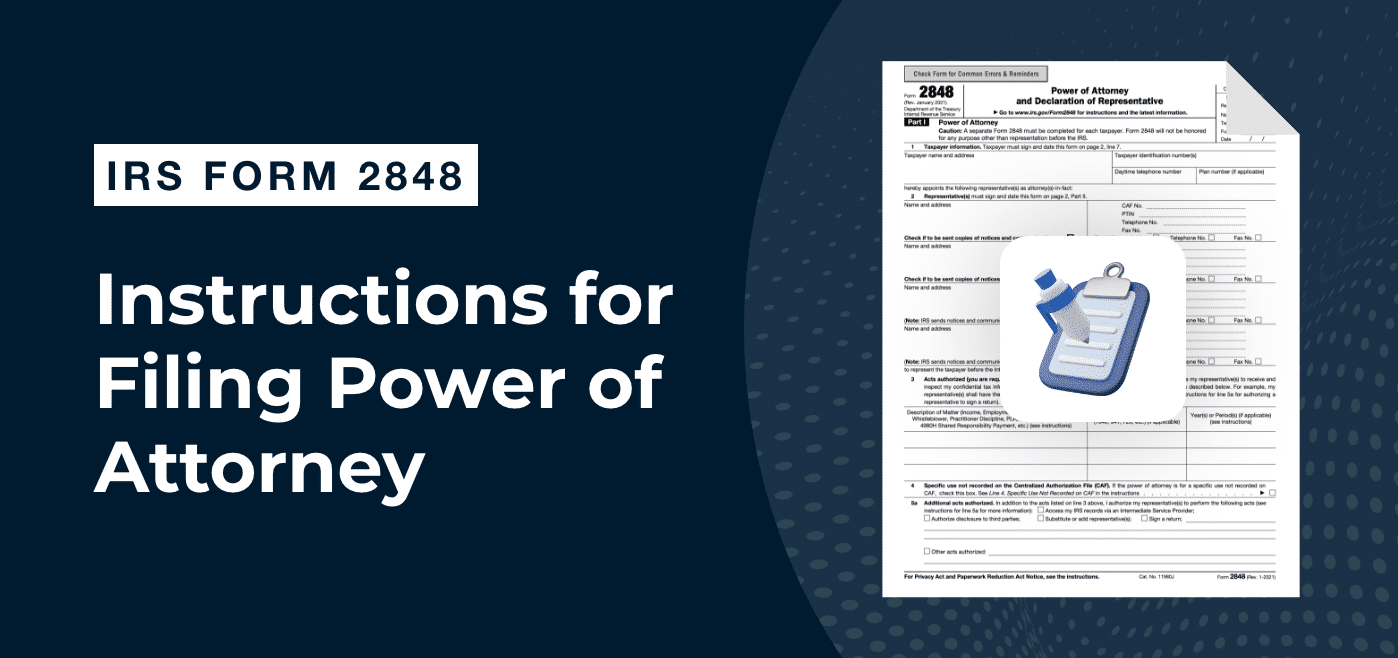 Irs Tax Form 2848 Printable Guidelines