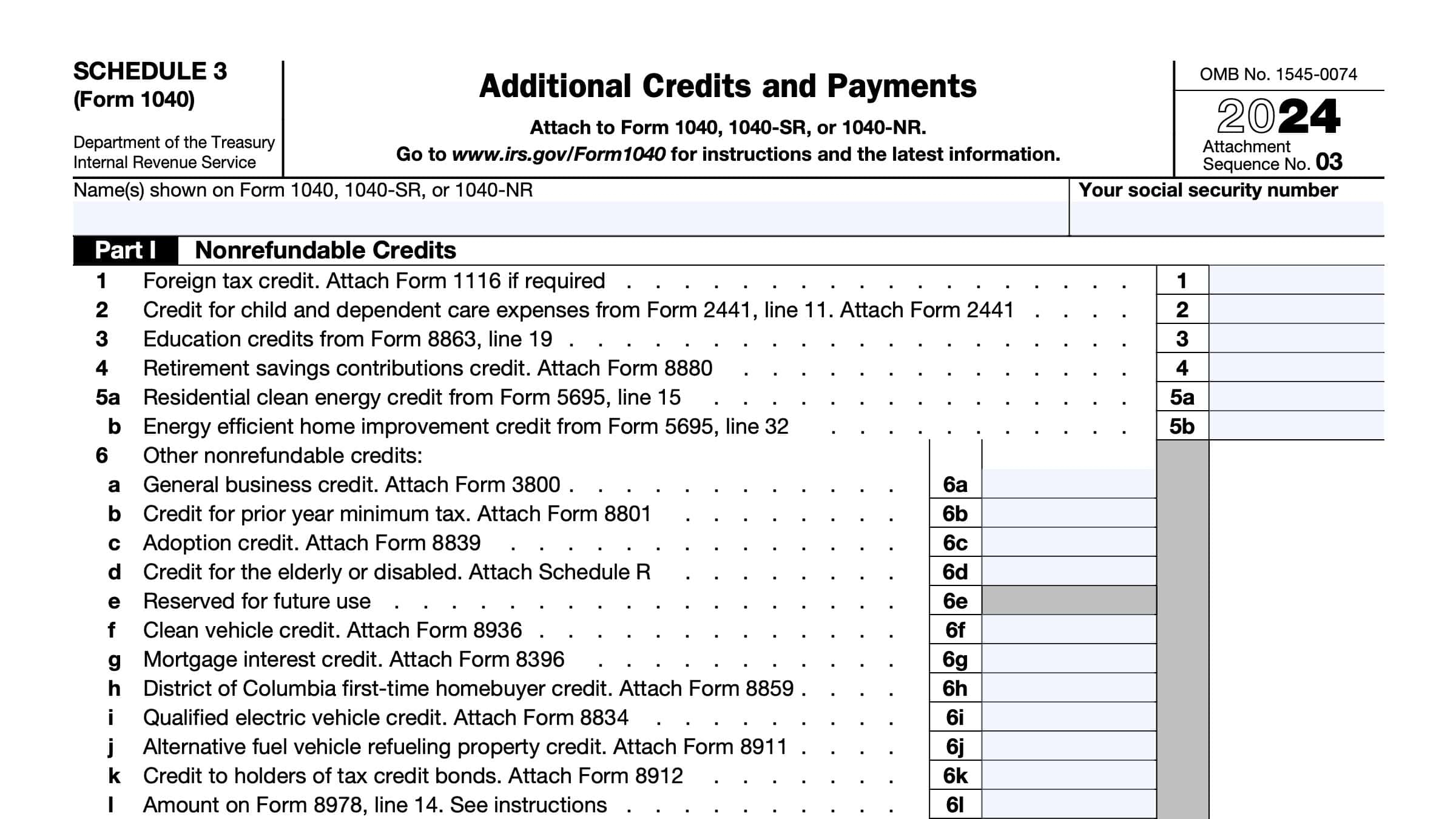 2026 Irs Tax Form 1040 Instructions
