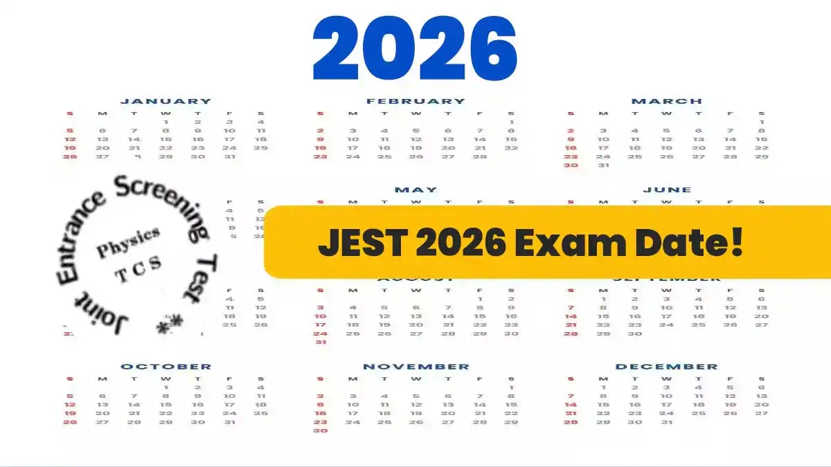 Exam Form Date 2026