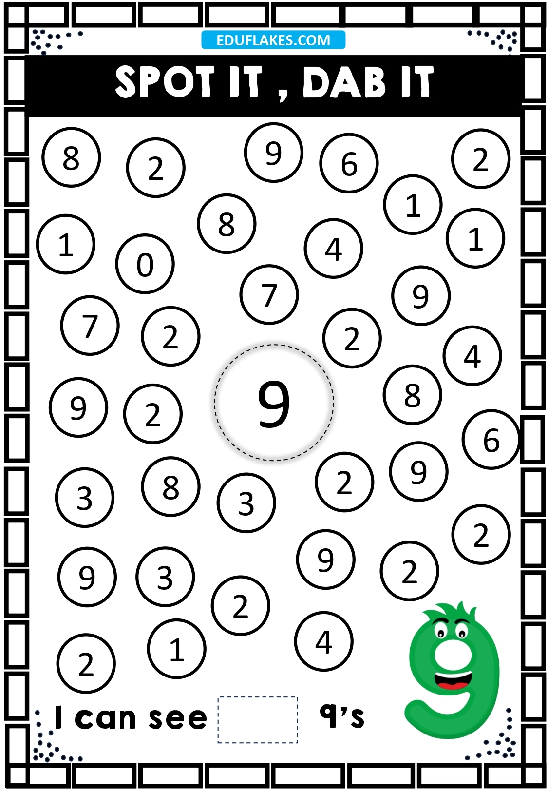 Kindergarten Number Recognition Worksheets 1 To 10 Free PDF 