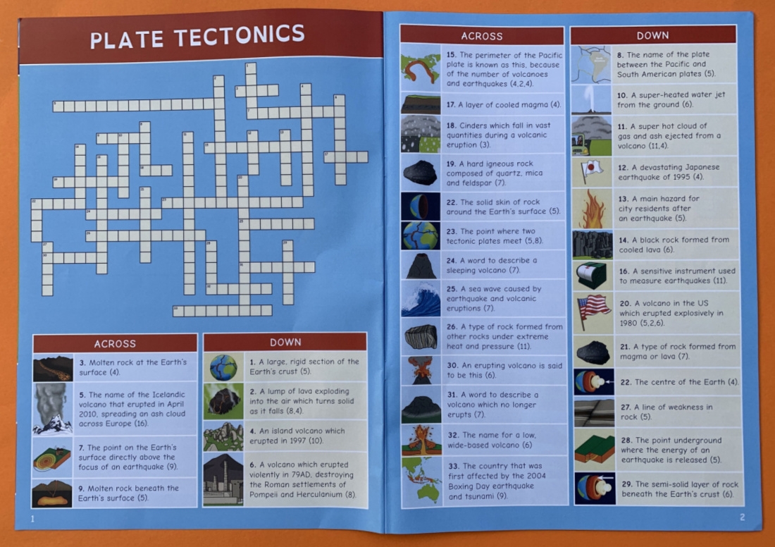 Geography Crossword Puzzles Printable