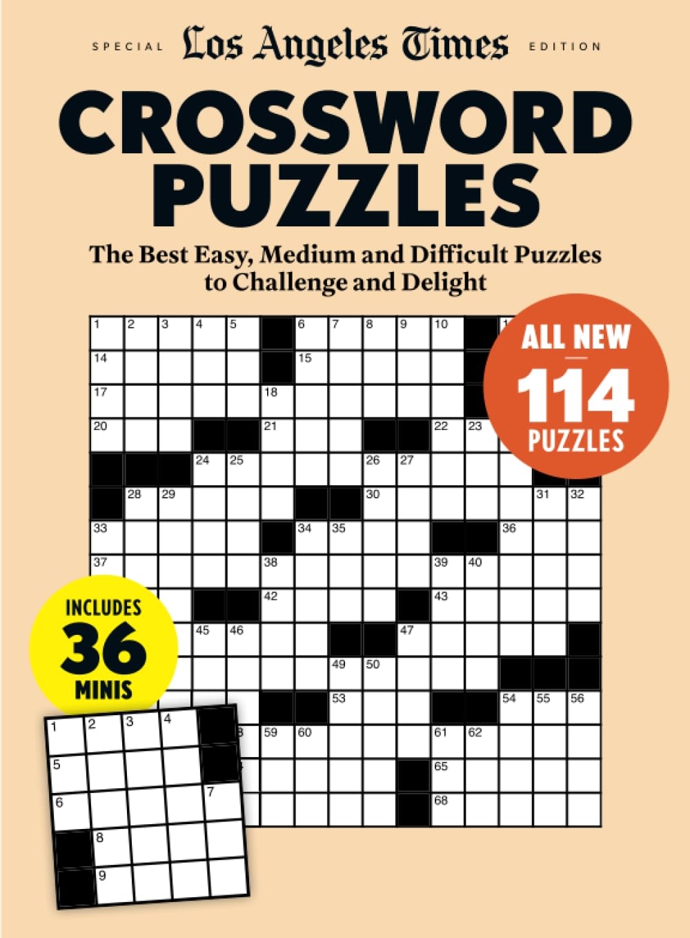 LA Times Crossword Puzzles The Editors Of LA Times 9781547866335 