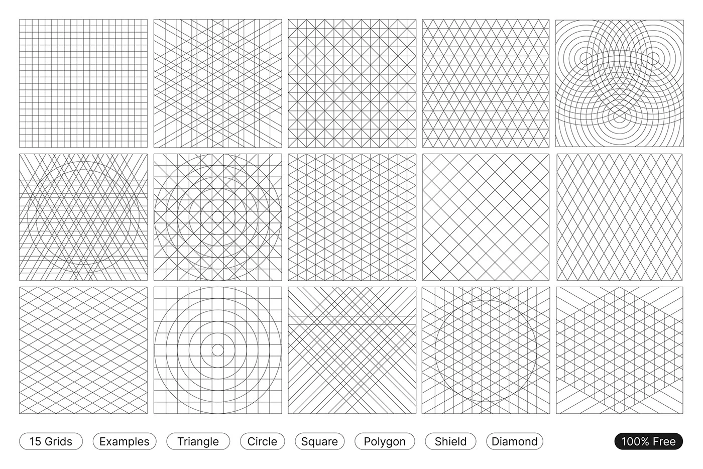 Logo Grids Package 2024 For Free Behance