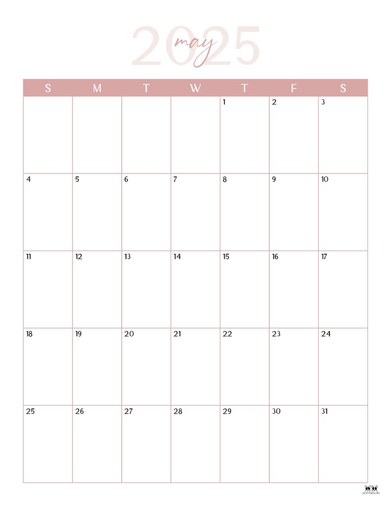 Free Printable Wall Calendar Design