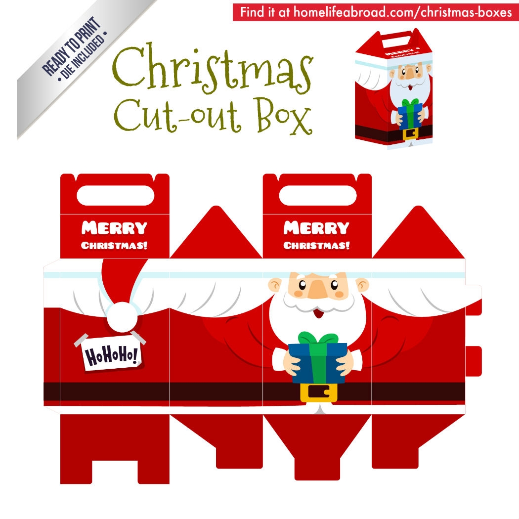 Mega Collection Of 38 DIY Christmas Boxes With Downloadable 