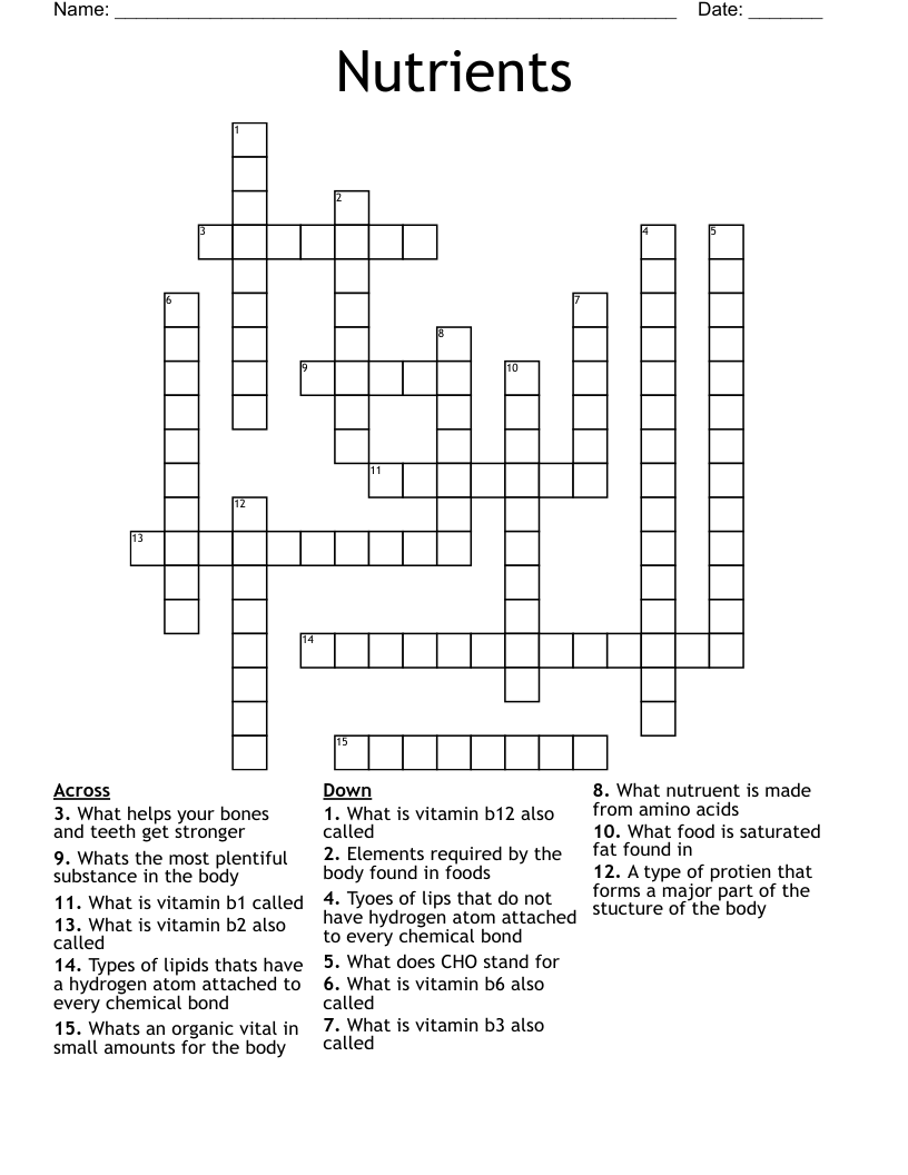 Pic A Cho Crossword Puzzles Printable