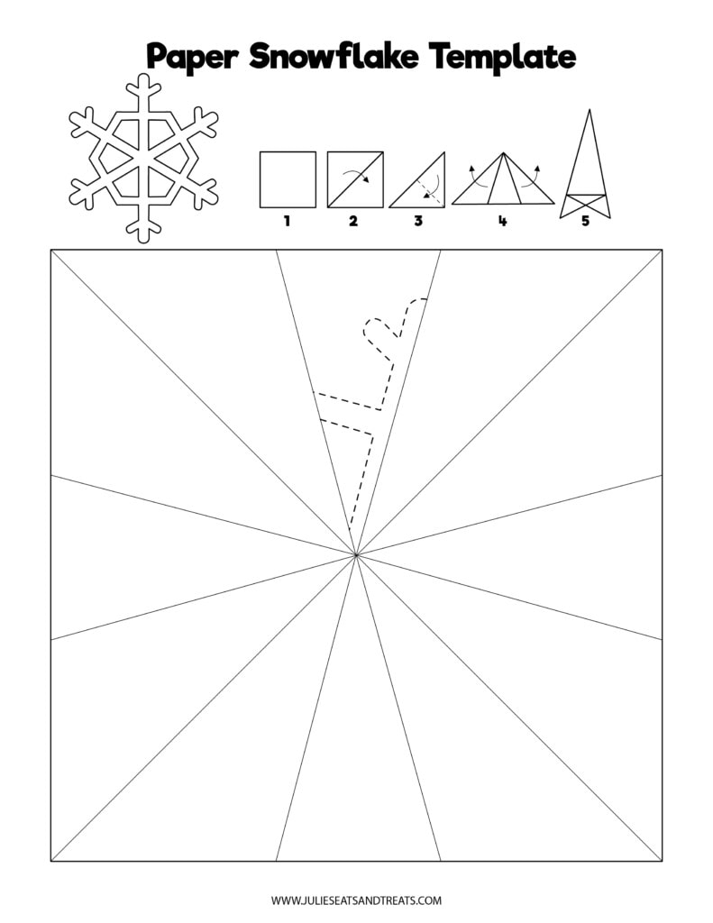 Paper Snowflake Templates FREE TEMPLATES Kids Activity Zone