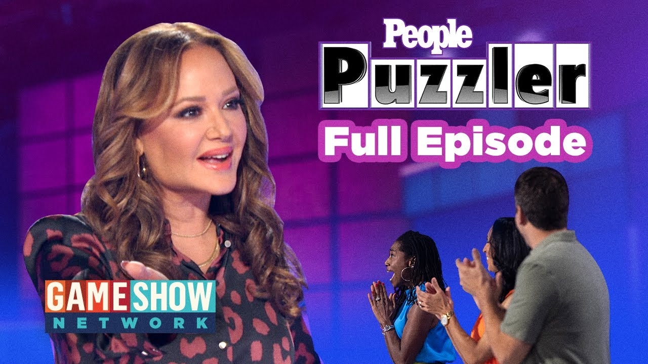People Puzzler FULL EPISODE Game Show Network