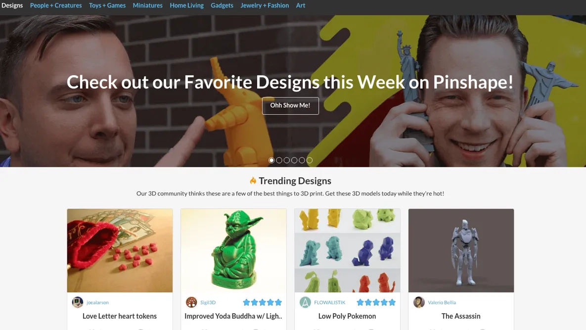 Pinshape All3DP