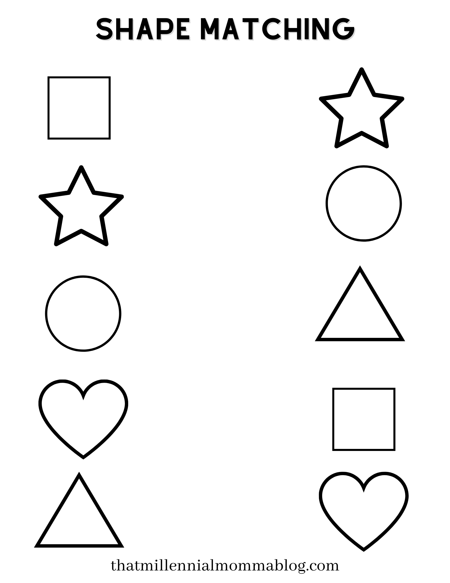 Preschool Worksheet Free Printable