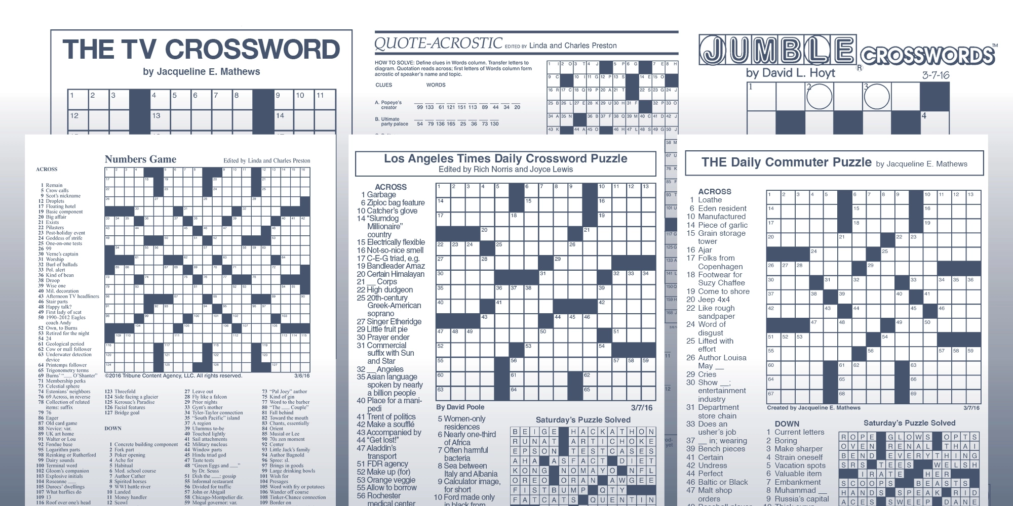 Acrostic Puzzles Printable