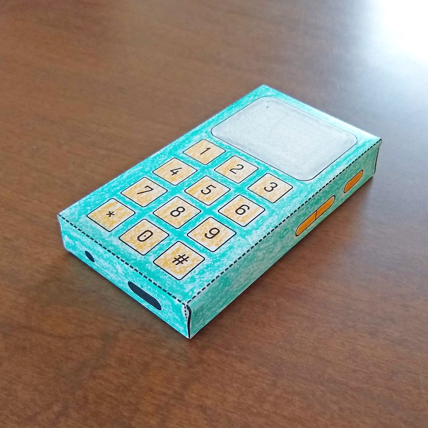 Printable Cell Phone Papercraft For Kids Create In The Chaos