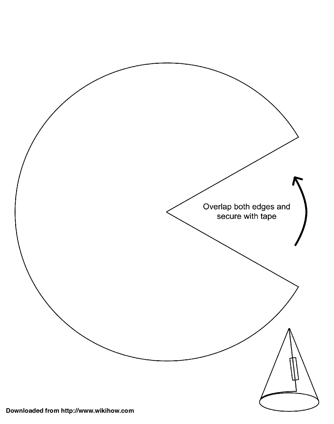 Free Printable Cone Template