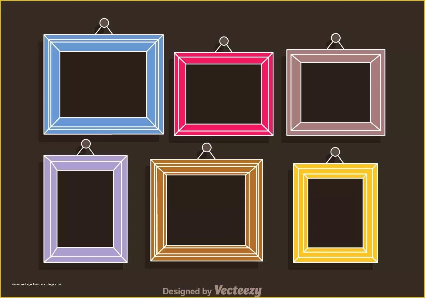 Printable Picture Frames Free Printable Party Favors