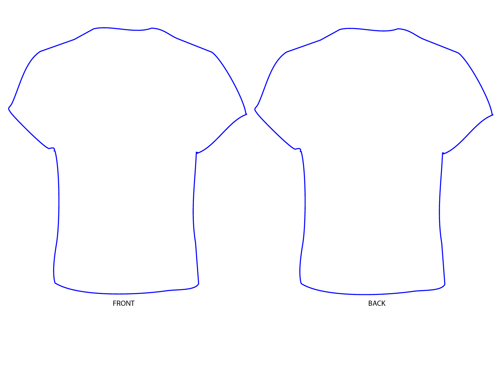 T Shirt Printable Template