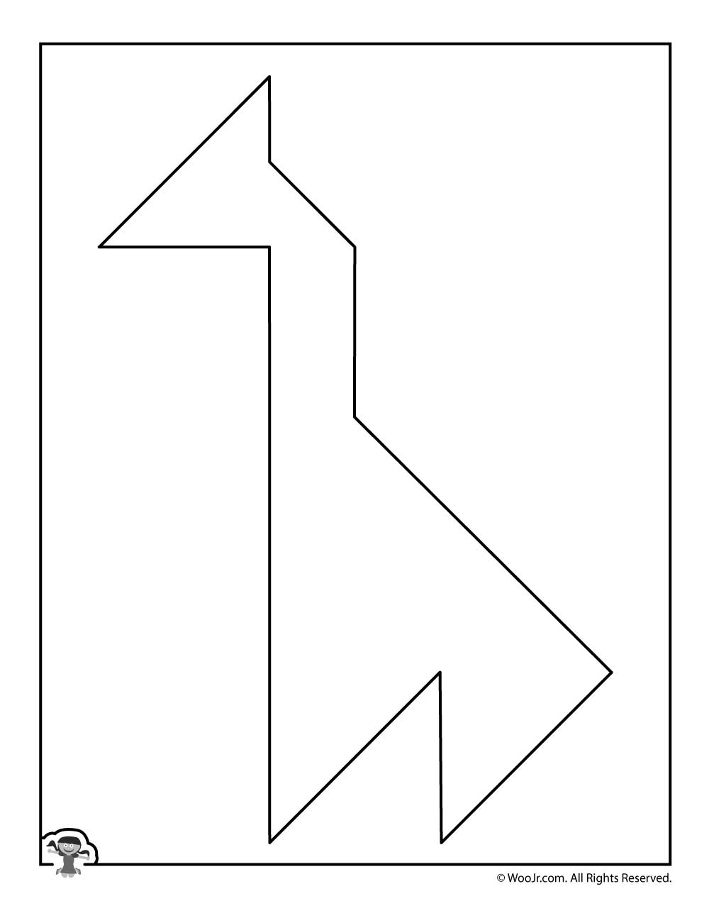 Printable Tangram Puzzles