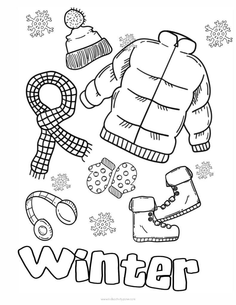 Printable Winter Activities Packet For Kids Kids Activity Zone