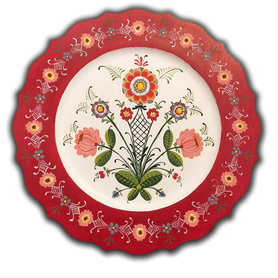 Rosemaling Norway s Traditional Folk Painting Little Scandinavia