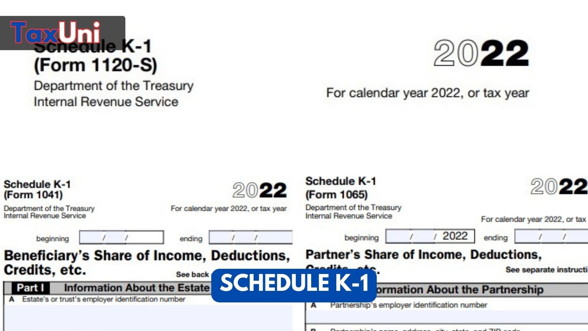 Schedule K 1 2025 2026