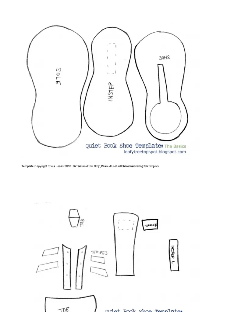Sneaker Template Printable