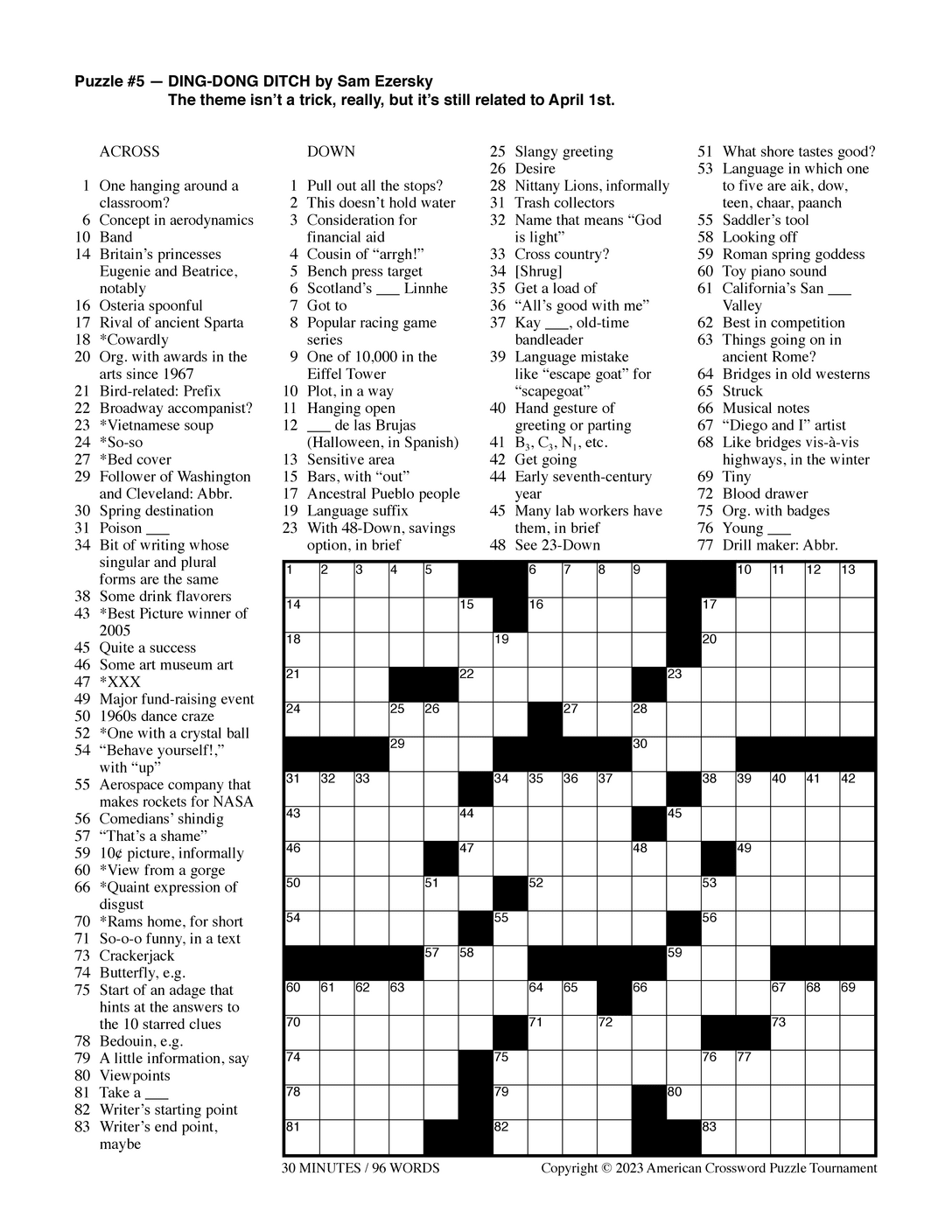 Solve The Puzzle The New York Times