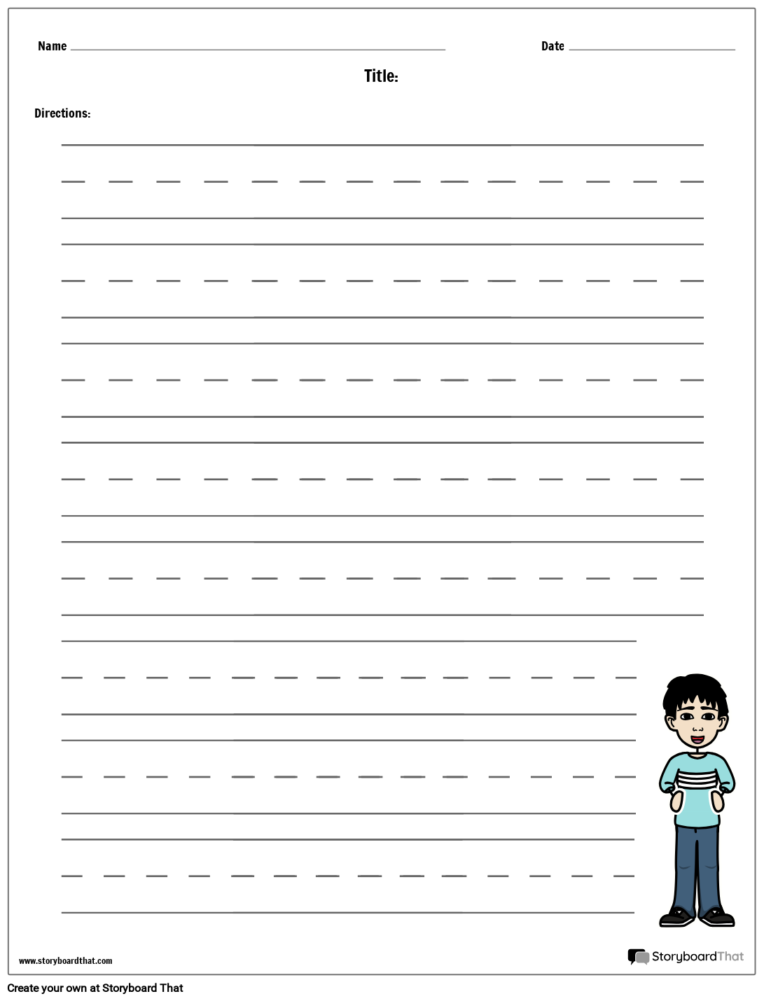 Free Printable Handwriting Worksheets Maker