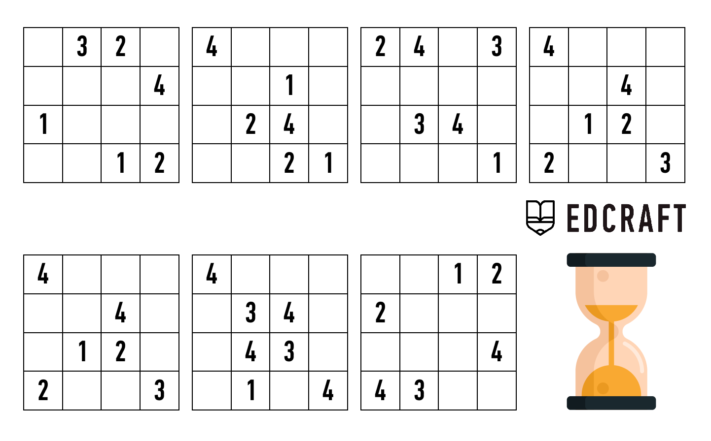 Printable Sudoku Puzzles For Kids