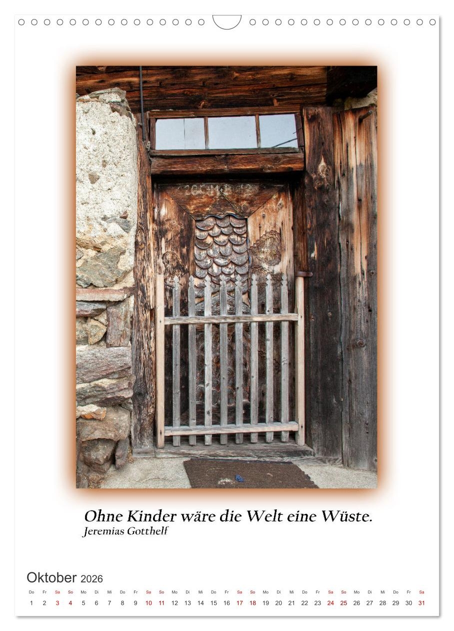 T ren Mit Philosophischen Gedanken