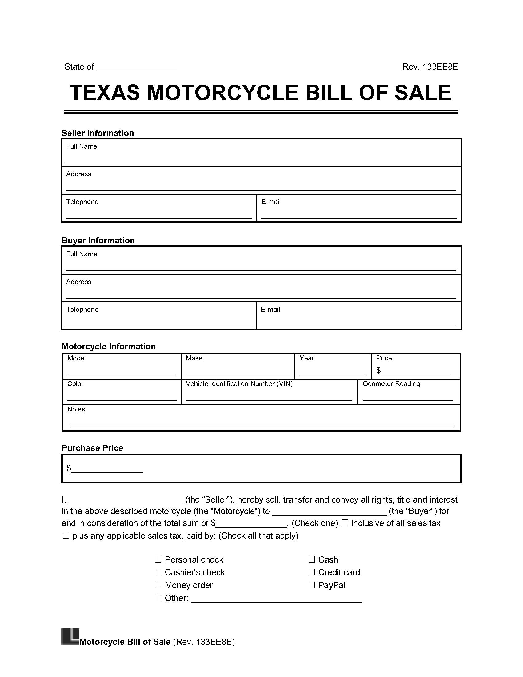 Free Form 130 U Fillable
