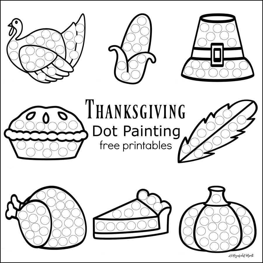 Thanksgiving Pre K Worksheets Free Printable